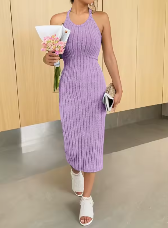Halter Neck Dress