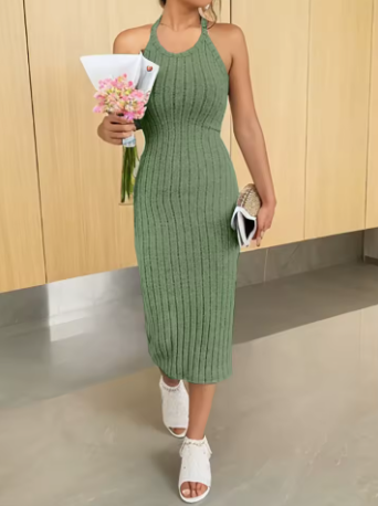 Halter Neck Dress