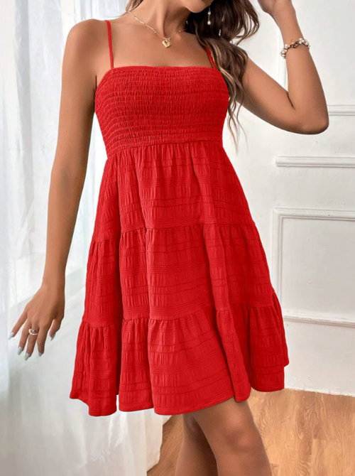 Bohemian Tarzı Kolsuz Backless Mini Elbise