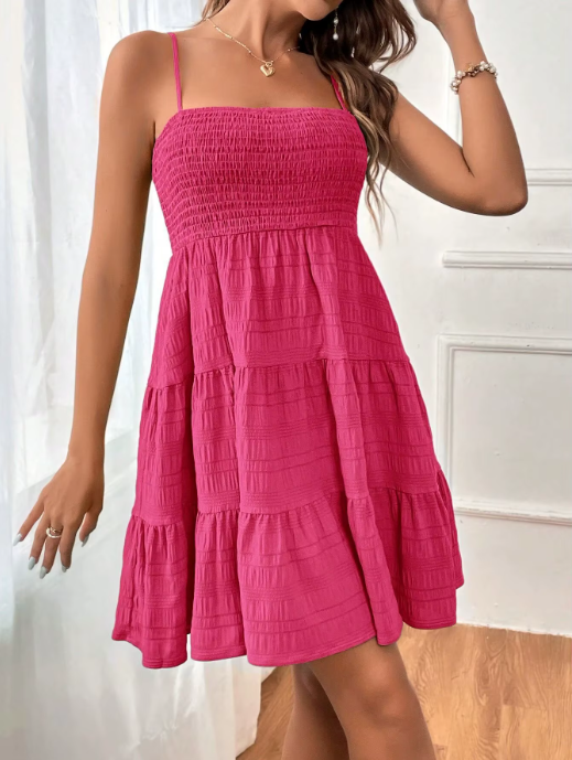 Bohemian Tarzı Kolsuz Backless Mini Elbise
