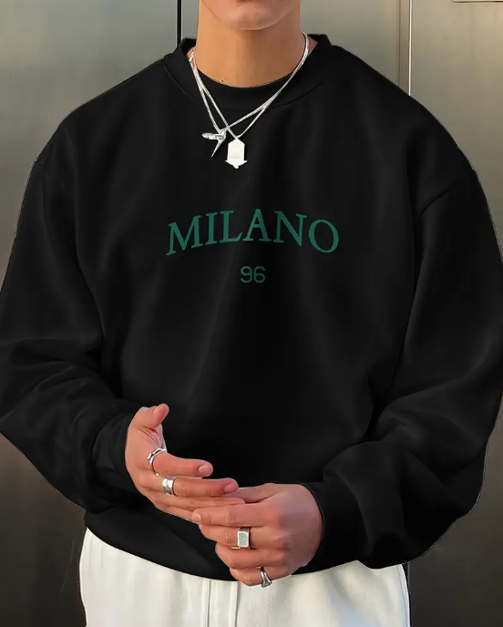 Modern Erkek Oversize Sweatshirt
