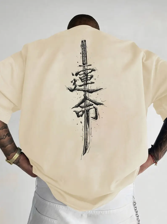 Samurai Knife Graphic T-Shirt