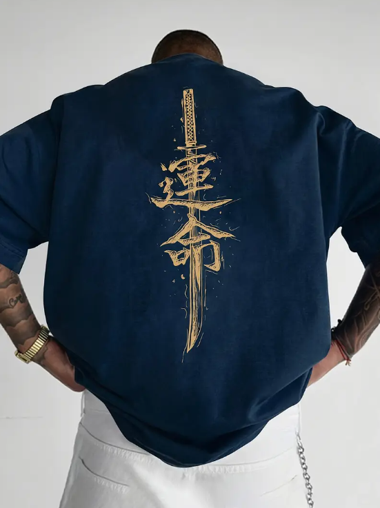 Samurai Knife Graphic T-Shirt