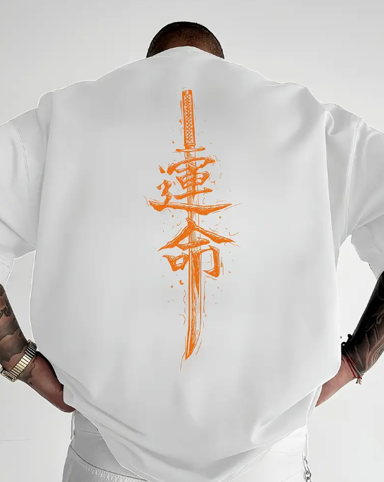 Samurai Knife Graphic T-Shirt