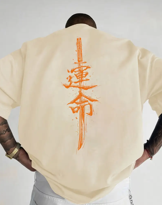 Samurai Knife Graphic T-Shirt
