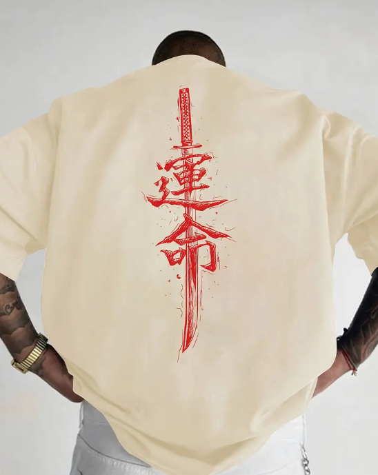 Samurai Knife Graphic T-Shirt
